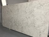 Natural Look Calacatta White Quartz Stone Slab Price