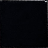 Black 6X6inch/15X15cm Tile Backsplash Polished Ceramic Tile Curved Tile Trim