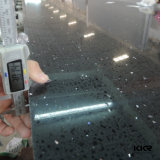 Black Galaxy Artificial Quartz Stone for Floor Tiles
