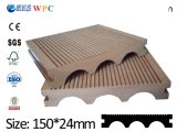 Antiseptic Waterproof Plastic Lumber Flooring with CE SGS Fsc