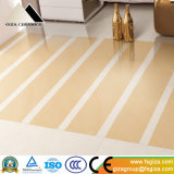 Three Surfaces Yellow Sandstone Polished Porcelain Tile 600*600mm for Floor and Wall (SP6503M)