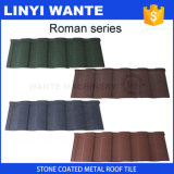 Roman Type Colorful Stone Coated Metal Roofing Tile
