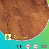Walnut HDF Parquet Maple Hickory V-Grooved Laminated Laminate Wood Flooring