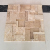 Morden Design 3D Beige Travertine Mosaic for Wall and Floor Tile