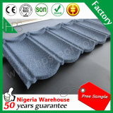 Nigeria Synthetic Resin Roof Tile Stone Coated Aluminium Roofing Tile