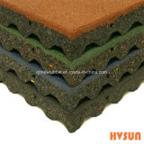 Water Proof Golden Supplier Rubber Floor Tile Interlocking Rubber Tiles