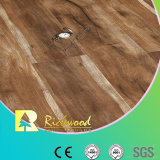 Commercial 12.3mm E1 Embossed Hand Scraped U-Grooved Laminate Flooring