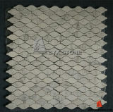 Wave Shape Pattern Marble Stone Mosaic for Kitchen Tile