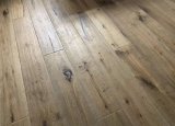 Distressed Solid Oak Wood Parquet Floor - 125X18mm