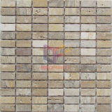 Travertine Natural Stone Mosaic Tiles (CFS964)