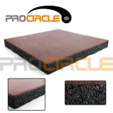 Crossfit Dual Density Rubber Gym Flooring Rubber Tiles (PC-FT1029)