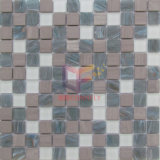 Gold Line Crystal with Stone Mosaic Tile (CS218)