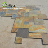 Rusty Color French Pattern Slate for Paving/Floor/Wall Cladding