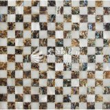 Freshwater Shell and Abalone Shell Square Mosaic Tile