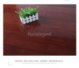 Parallel Section Solid Bamboo Flooring Carbonized Horizontal UV Lacquer Smooth Black Walnut Color