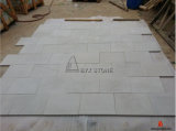 White Sandstone Honed Finished Tiles for Flooring, Outside Wall