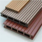 140*25mm Exterior Wood Plastic Composite Flooring WPC Decking