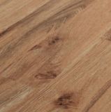 Modern Design UV Lacquer Oak+Sapele Wood Parquet Flooring