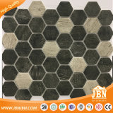 Factory Foshan Hexagon Wood Mosaic Tile for Interior Design (V678010)