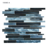 New Dark Blue Color Bathroom Wall Glass Mosaic Tile