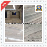 Chinese Wooden Vein Marble Tile for Floor and Wall