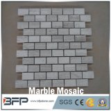 Natural Polished White Marble Mosaic for Interior Floor Design