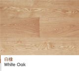 Delicate White Oak Engineered 3 Layers Parquet Solid Wood Flooring