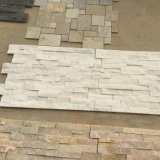 Natural White Quartz Stacked Stone Veneers in Stock (SMC-SCP409)
