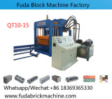 Qt10-15 Automatic Cement Brick Making Machine Sales in Africa