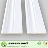 Solid Pine/Paulownia Wood Fj/ Finger Joint Wood Moulding Skirting Boards