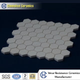 Hex Tiles on Synthetic Fabric Mesh as Wear Resistant Sheet