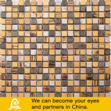 Yellow and Brown Mix Glass Mosaic Tiles 02