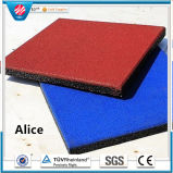 Colorful Rubber Paver/Outdoor Rubber Tile/Wearing-Resistant Rubber Tile