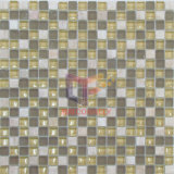 Yellow Crystal with Yellow Yonx Marble Mosaic (CS189)