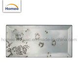 Antique Silver Beveled Glass Mosaic Mirror Tile