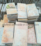 Rusty and Green Slate Mushroom Tile for Wall Cladding and Covering