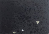 Black Mirror Fleck Quartz Stone, Quartz Slab, Quartz Tile