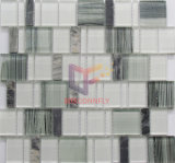 Hand Painting Glass Mix Marble Crystal Mosaic (CS244)