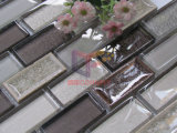 Ceramic and Glass Chips Mixed Wall Splash Mosaic (CFS701)