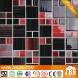 Painting Black and Red Glass Mosaic for Wall and Floor (G455009)