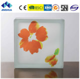 Jinghua High Quality Artistic P-001 Painting Glass Block/Brick