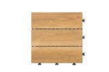 Solid Wood Outdoor Flooring Deck Tile