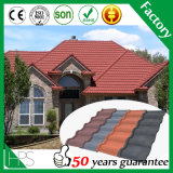 Stone Chips Coated Steel Tile /Guangzhou Building Material, Colorful Aluminum Zinc Steel Plate Stone Coated Metal Roof Tile