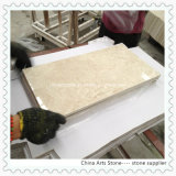 Chinese White/ Beige Marble Tiles for Hotel Floor