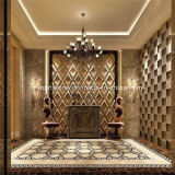 Polished Beige/ Black/ Golden/ White Marble Tile for Wall and Floor Project
