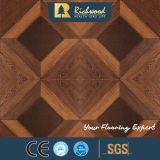12.3mm AC4 Maple V-Grooved Waterproof Wooden Laminated Laminate Floor