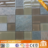 SPA Clubs Rock and Light Brown Color Glass Mosaic (M855116)