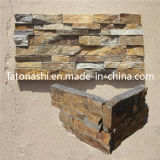 Natural Rusty Slate Veneer Culture Stack Stone for Wall Cladding