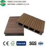 Hollow Durable Wood Plastic Composite Decking for Outoor Floor (M41)