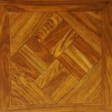 PVC Wood Parquet Pattern Vinly Floor Tiles